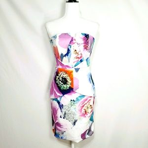 NEW- SUBOO Strapless Dress in Peony